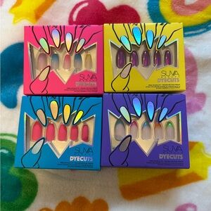 SUVA DyeCuts Press-On Nails - Bold Color Collection